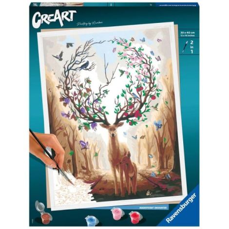 Ravensburger CreArt Cerb Magic - Pictură Relaxantă