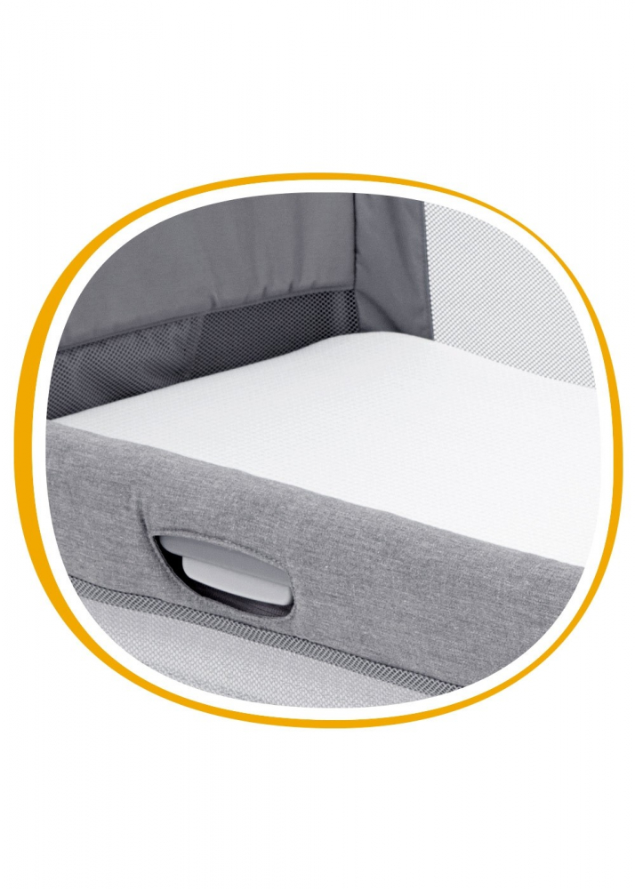 Pătuț Plient Joie Roomie 2in1 Gray Flannel - imagine 11