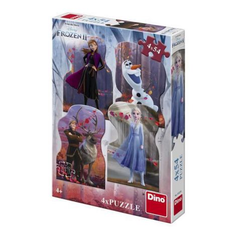 Puzzle 4 in 1 Frozen II Dinotoys 54 Piese