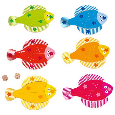 Joc educativ Pestisorii colorati Goki - imagine 2