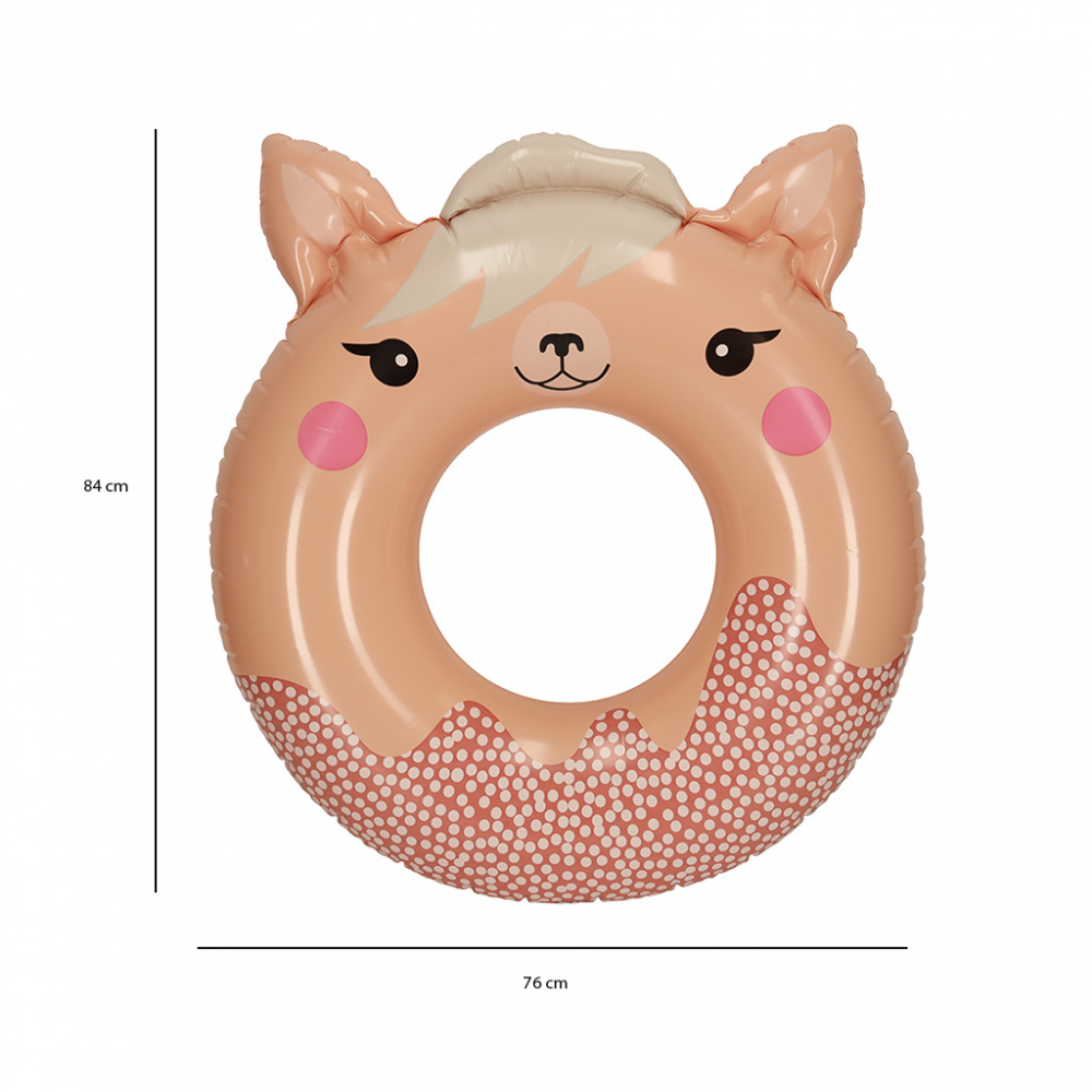 Colac Gonflabil Intex Animaluț Roz, 84cm - imagine 11