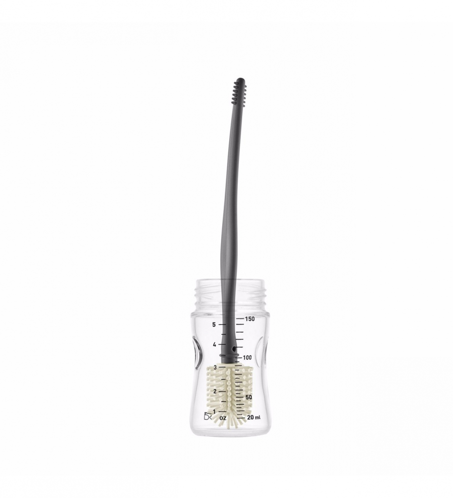 Perie Biberoane BabyJem Silicon - Curățare Eficientă - imagine 3