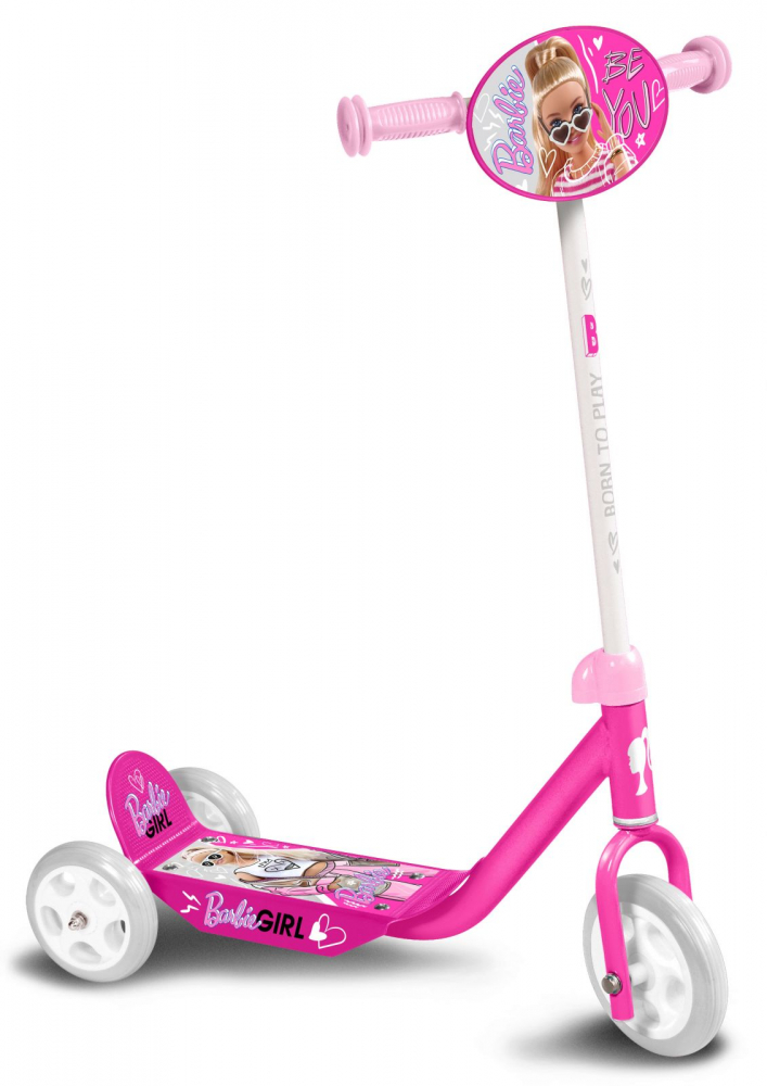 Trotineta Stamp Barbie Pink, Ghidon Reglabil