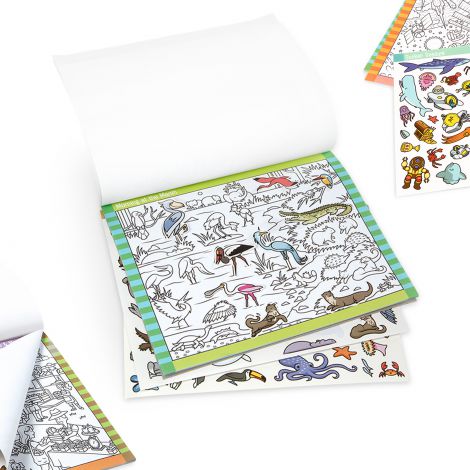 Bloc Colorat și Abtibilduri Melissa & Doug În Oraș - imagine 8