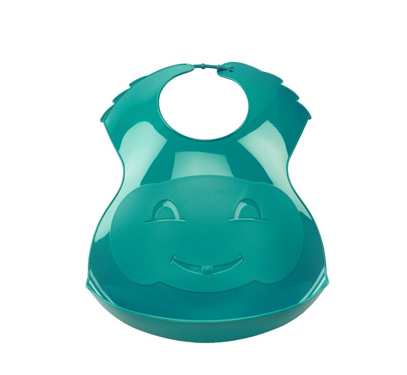 Baveta Thermobaby Deep Peacock | Plastic Moale