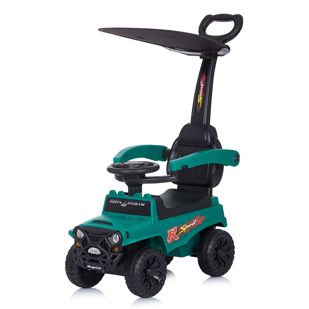 Chipolino Safari Mint Masinuta Impins, cu Maner