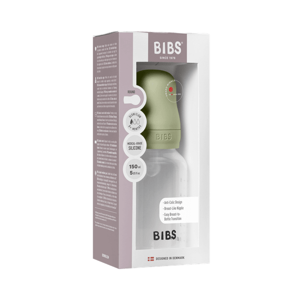 Bibs Biberon Anticolici 150ml Silicon Sage - imagine 2
