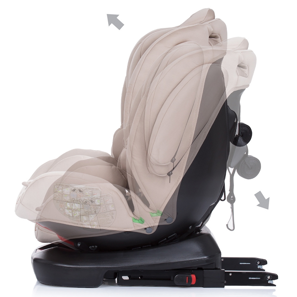 Scaun Auto Chipolino 4Kid I-Size, 0-36 kg, Isofix - imagine 4
