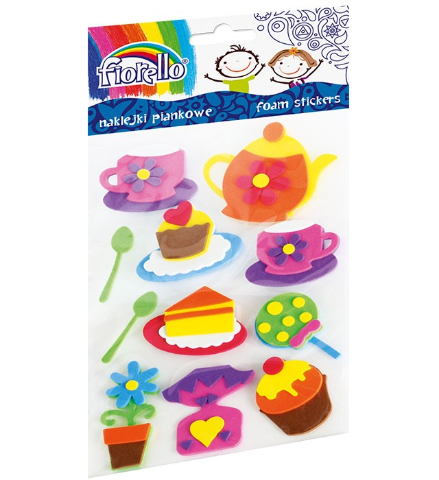 Set Stickere Prajituri Fiorello | Decoratiuni Haioase