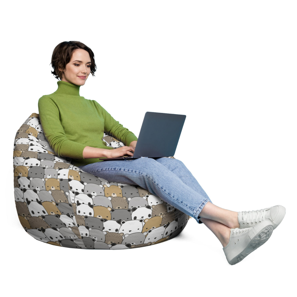 Husă Bean Bag Para XL Maro | Updeco - imagine 4
