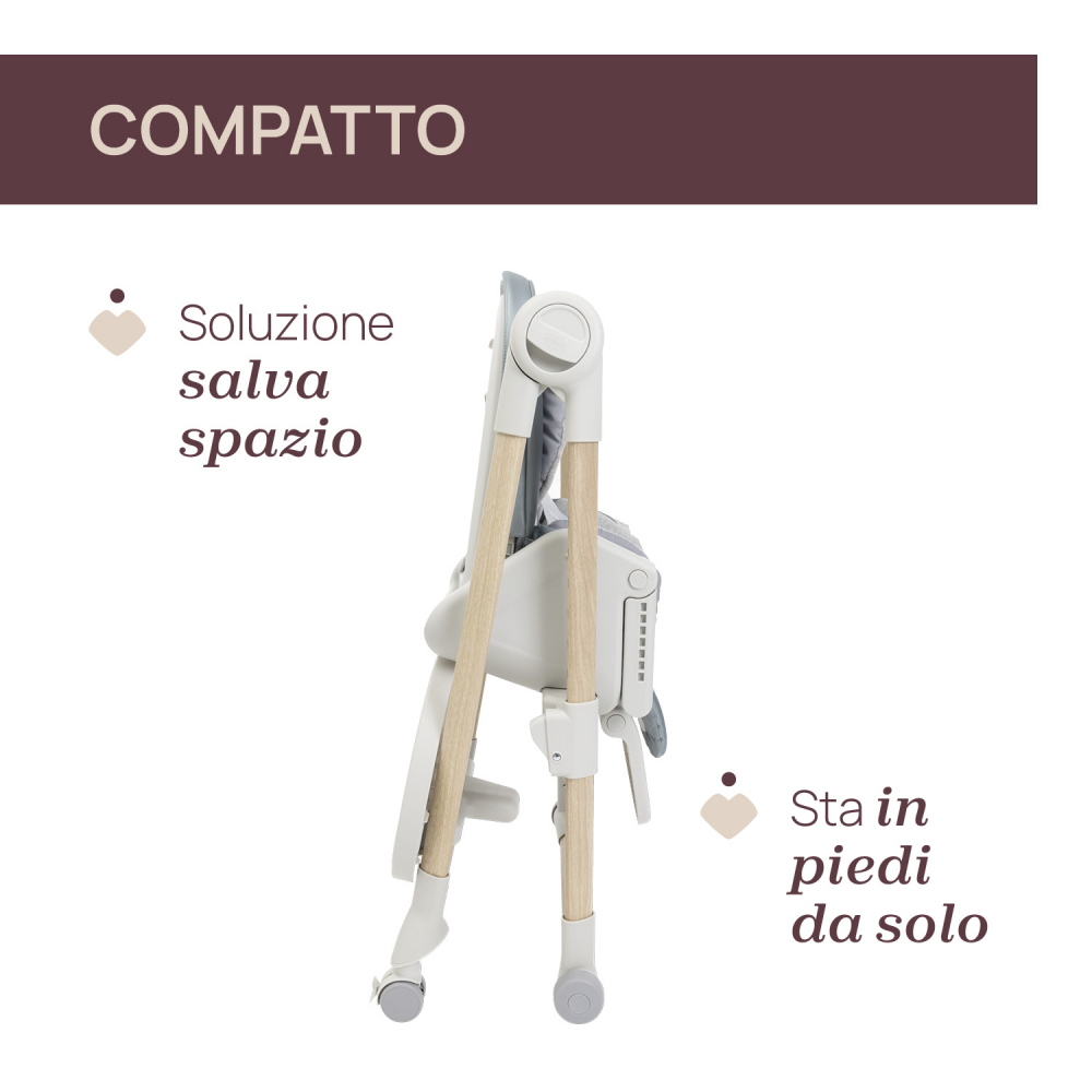 Chicco Polly Armonia - Scaun masa 0luni+ Greenery - imagine 7