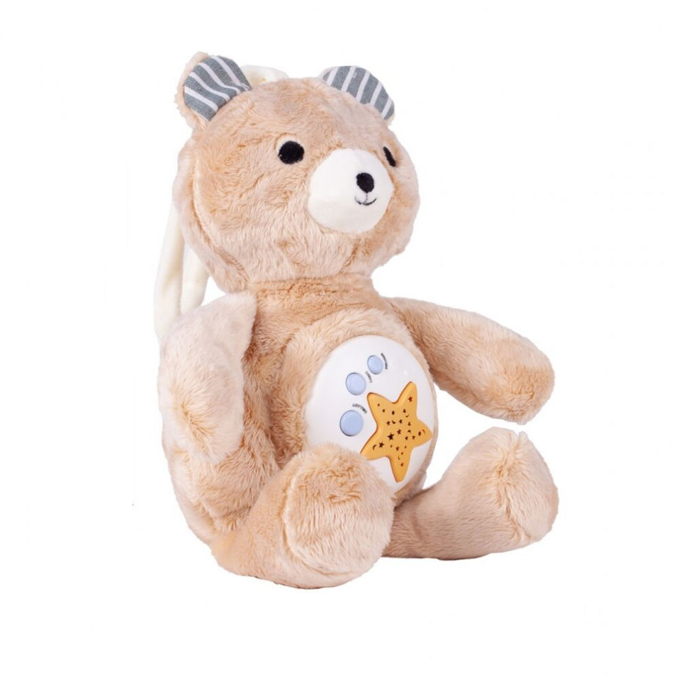 Malplay Urs Teddy cu Proiector Stele Muzical - imagine 12