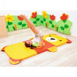 Saltea 3 piese Teddy Bear Moje Bambino - imagine 2