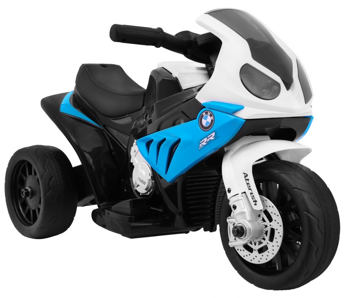 Motocicleta Electrica BMW S1000 RR 6V Albastru - imagine 4
