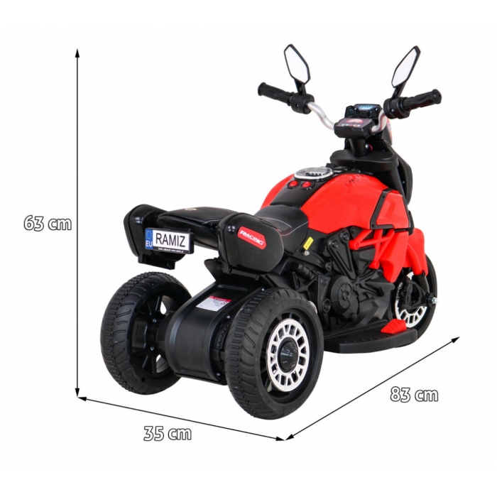 Ramiz Motocicleta Electrica Fast Tourist Copii - imagine 5