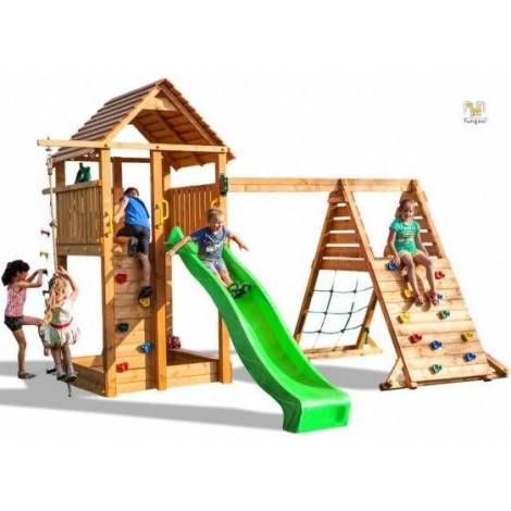 Complex Joaca Fungoo Spider Fortress, Lemn
