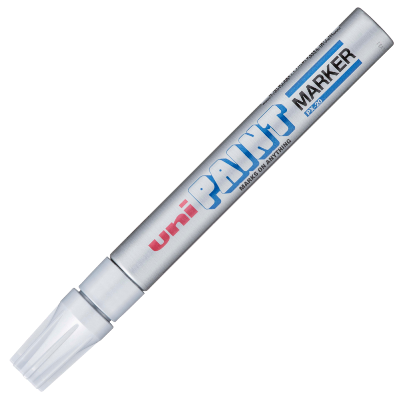 Marker Uni-ball Silver, vopsea pe bază de ulei, 2.2-2.8 mm