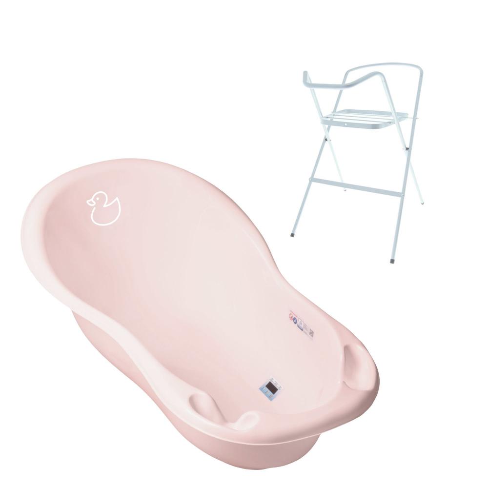 Cadita Bebe 86cm Tega baby cu Suport si Termometru - imagine 2