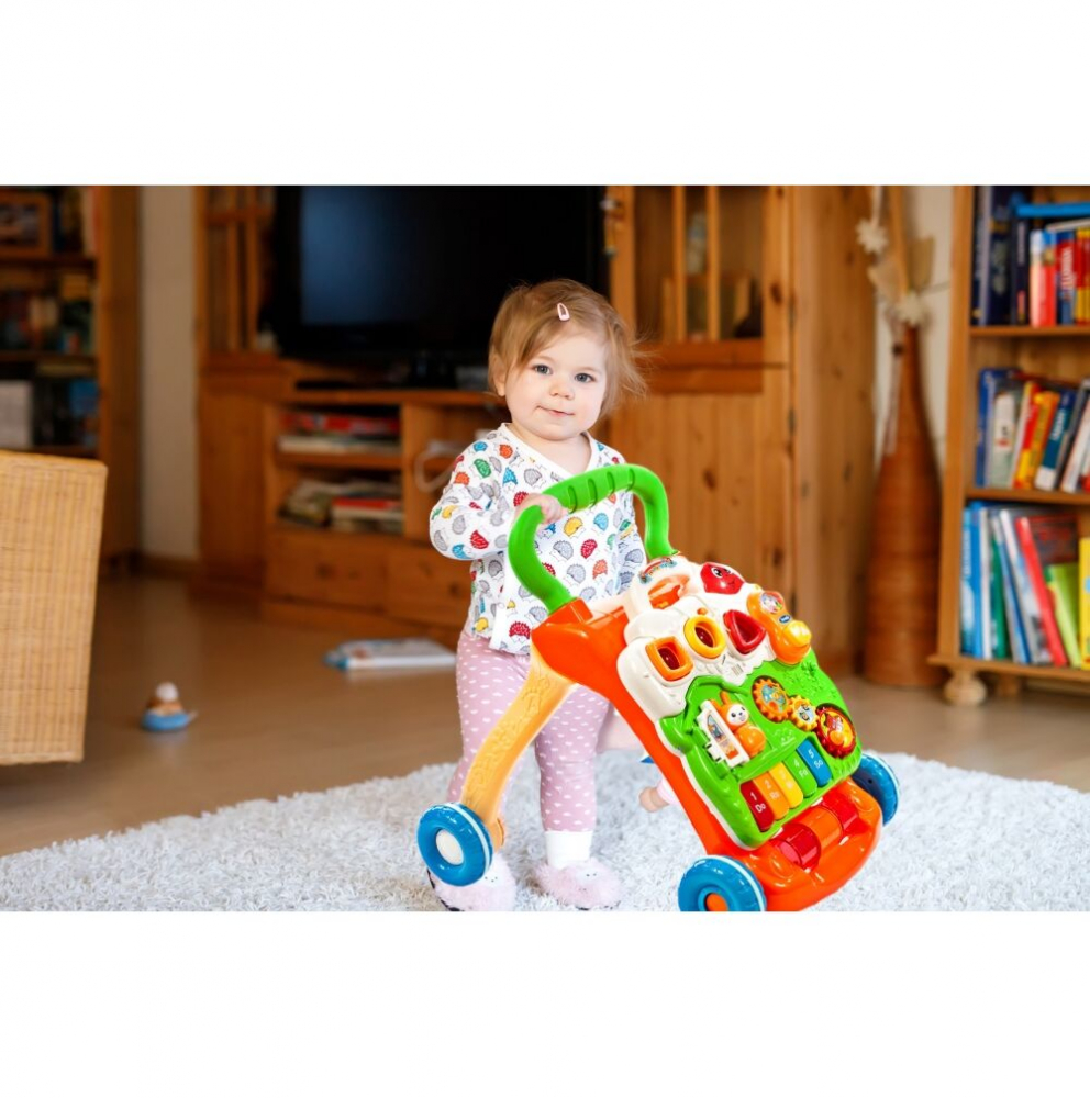 Antepremergator 3 in 1 Malplay Green, cu Pian Interactiv - imagine 10