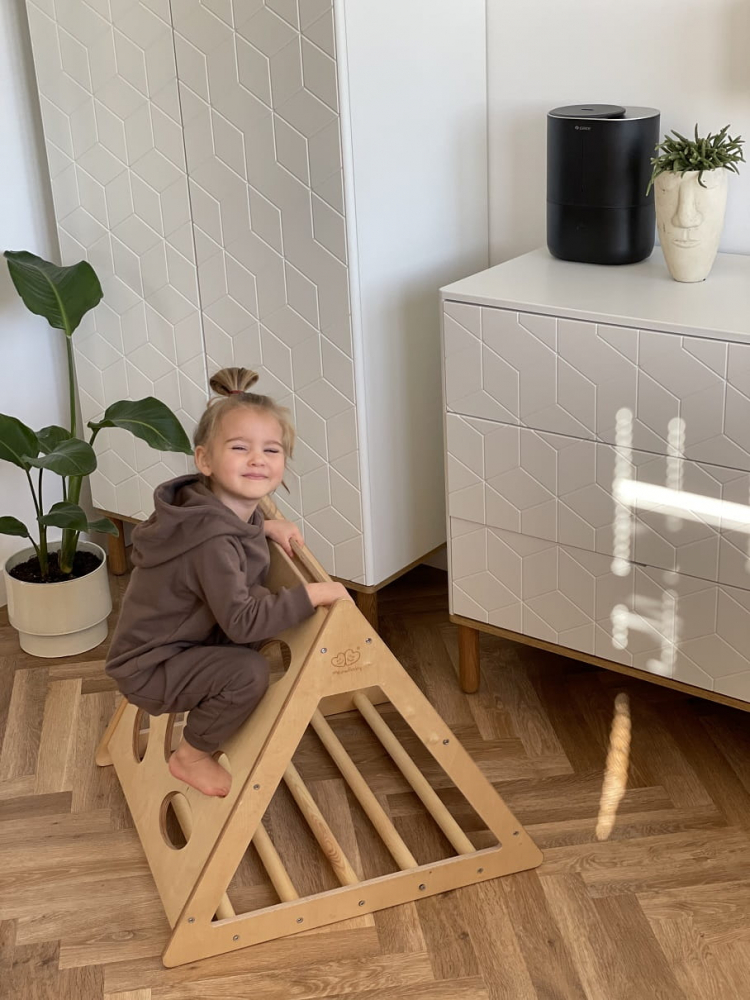 Triunghi Pikler MeowBaby Montessori - imagine 7