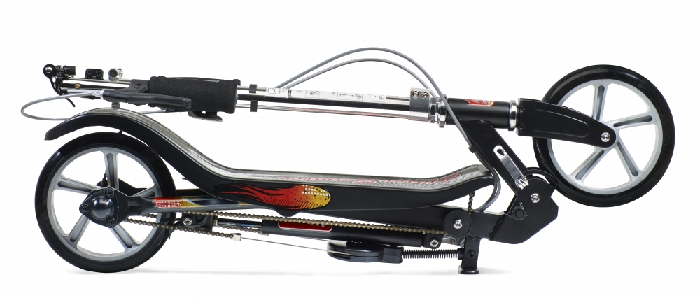 Trotineta Space Scooter X580 Negru, Pliabilă, 8 ani+ - imagine 2