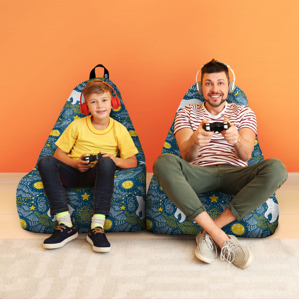 Fotoliu Puf Chill XL Ursi Polari Updeco - imagine 4