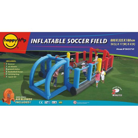 Happy Hop - Spatiu Gonflabil Fotbal/Baschet - imagine 3