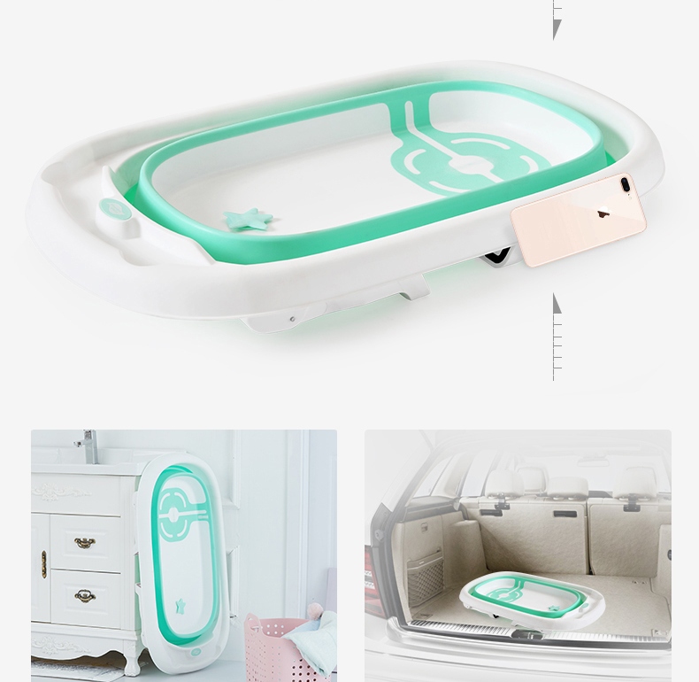Cadita Little Mom Fold Pliabila cu Hamac - imagine 4