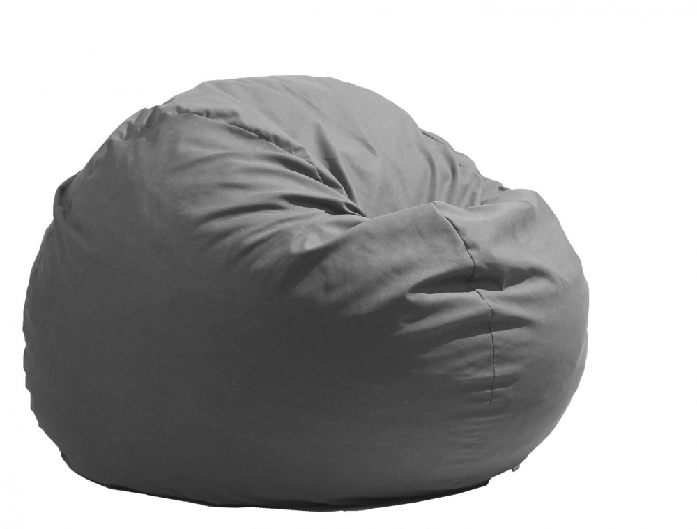 Fotoliu Pufrelax King Size Grey, Memory Mix - imagine 6