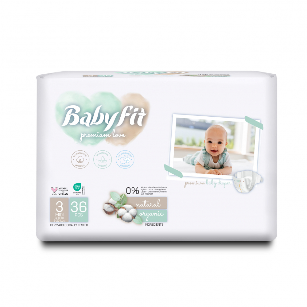Scutece Baby Fit Eco Midi | Confort și Protecție