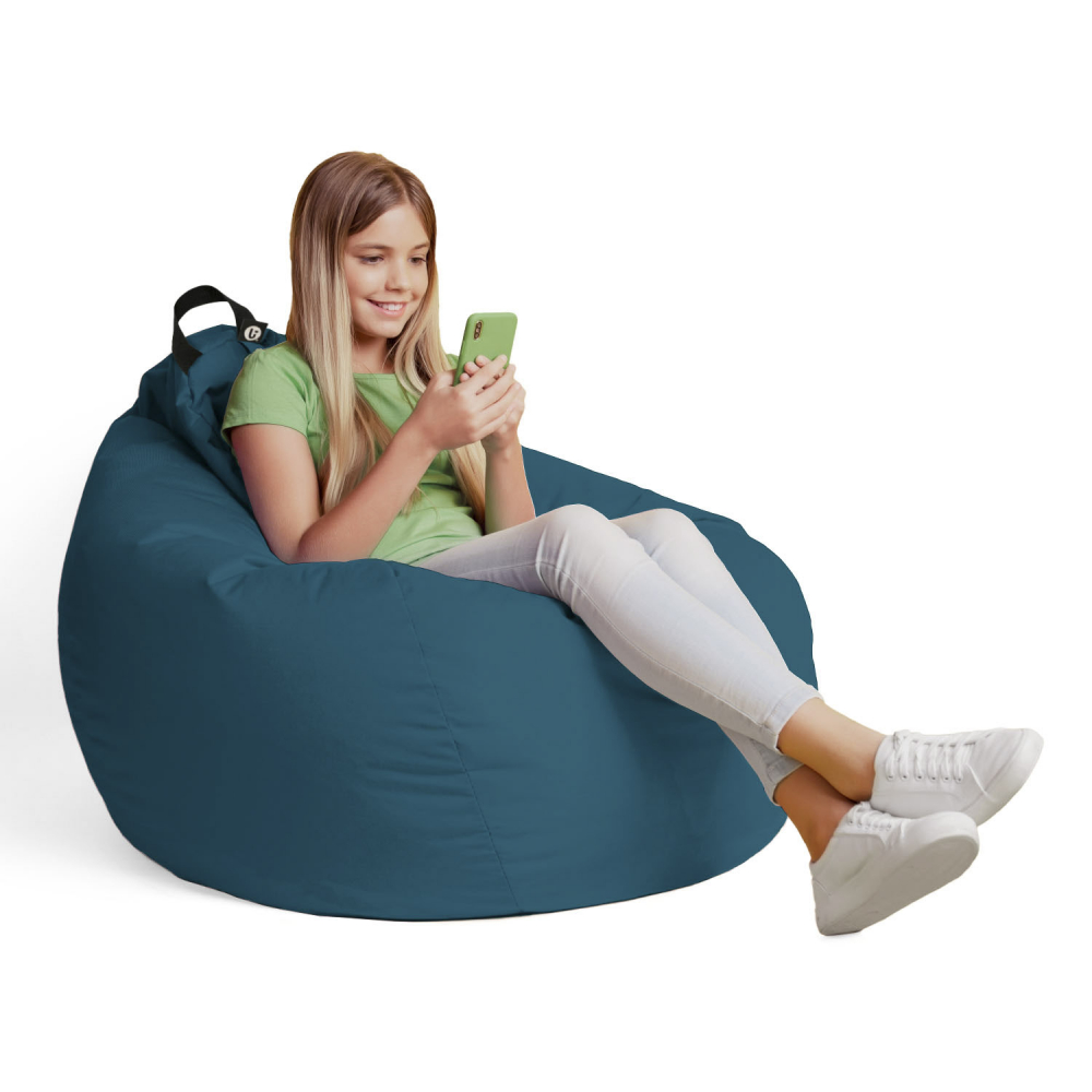 Husa Bean Bag Para XL Dark Blue - Updeco - imagine 4
