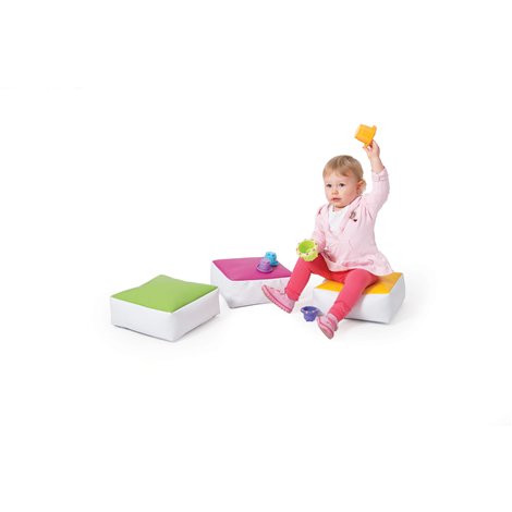 Set 12 Pufuri Rainbow Moje Bambino, Sigure - imagine 4