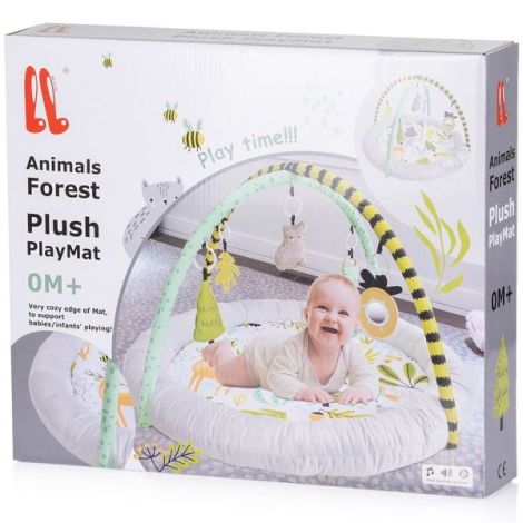 Covoras Joacă Chipolino Forest - Activitate Bebeluși - imagine 8