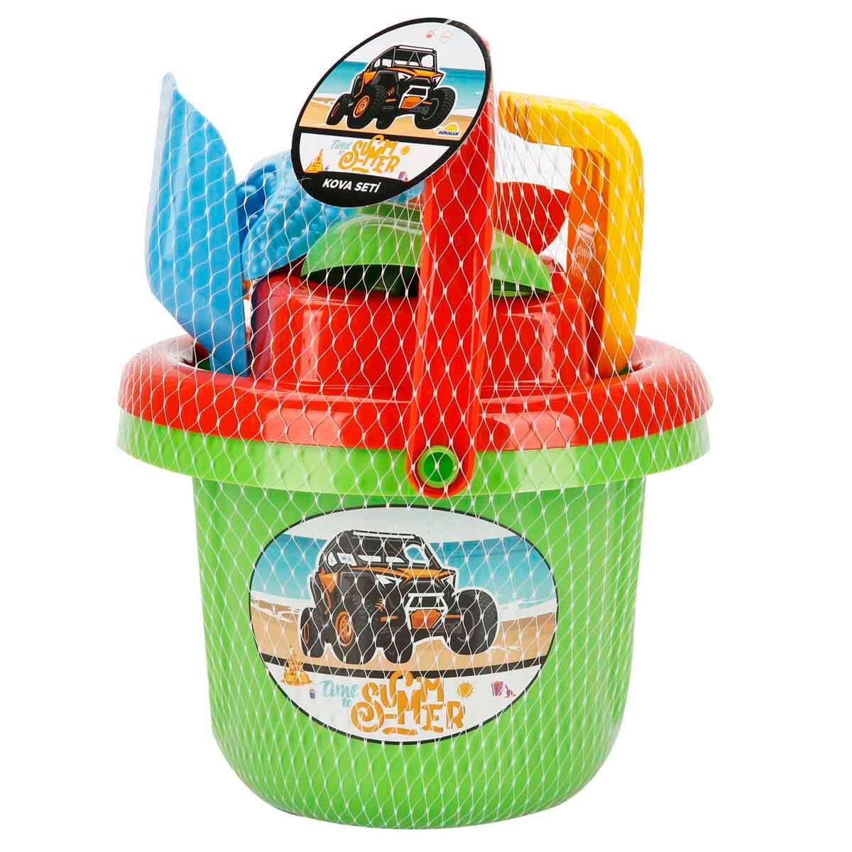 Set Galetusa Masinute Sunman cu Ustensile Plaja