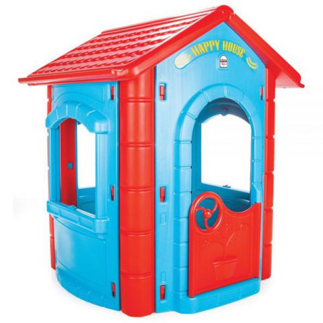 Casuta Pilsan Happy House Blue pentru Gradina