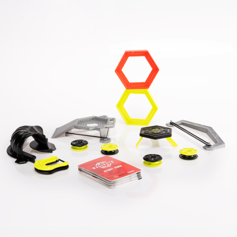Magshuto Stunt Park - Fat Brain Toys - Joc Magnetic - imagine 3