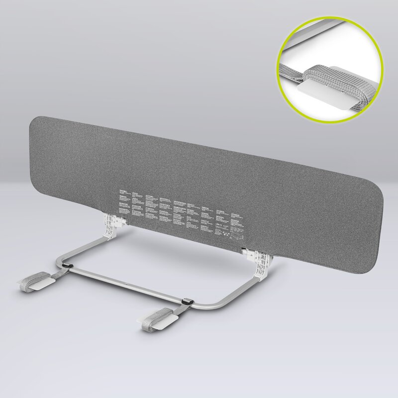 Bariera Protectie Lionelo Lora XL, Gri, Siguranta - imagine 4
