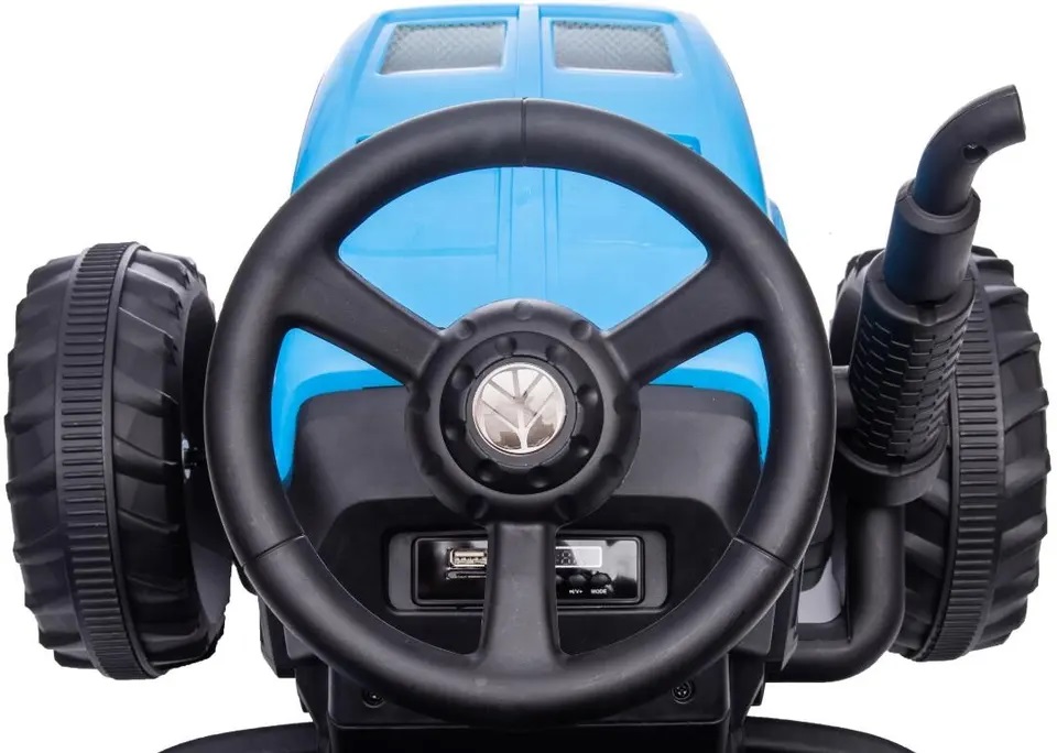 Tractor Electric Nichiduta T7 Blue cu Remorca 12V - imagine 9