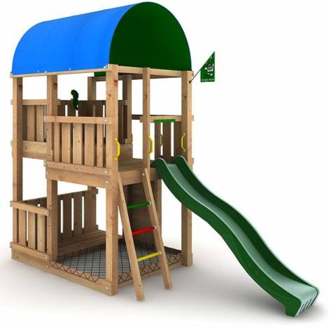 Spațiu de joacă FARM JungleGym din lemn