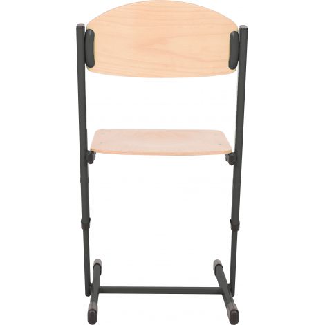 Scaun școlar Moje Bambino, Ajustabil, Negru, M.5-6 - imagine 3