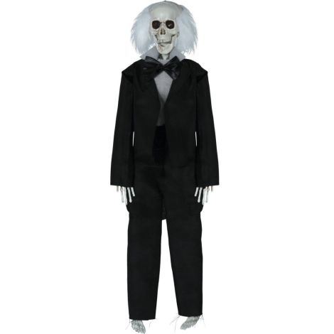 Decor Schelet Elegant Guirca 40cm Halloween - imagine 2
