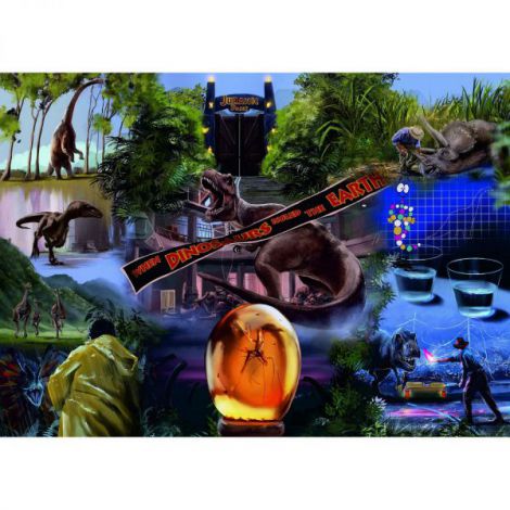 Puzzle Jurassic Park 1000P - Calitate Ravensburger - imagine 2