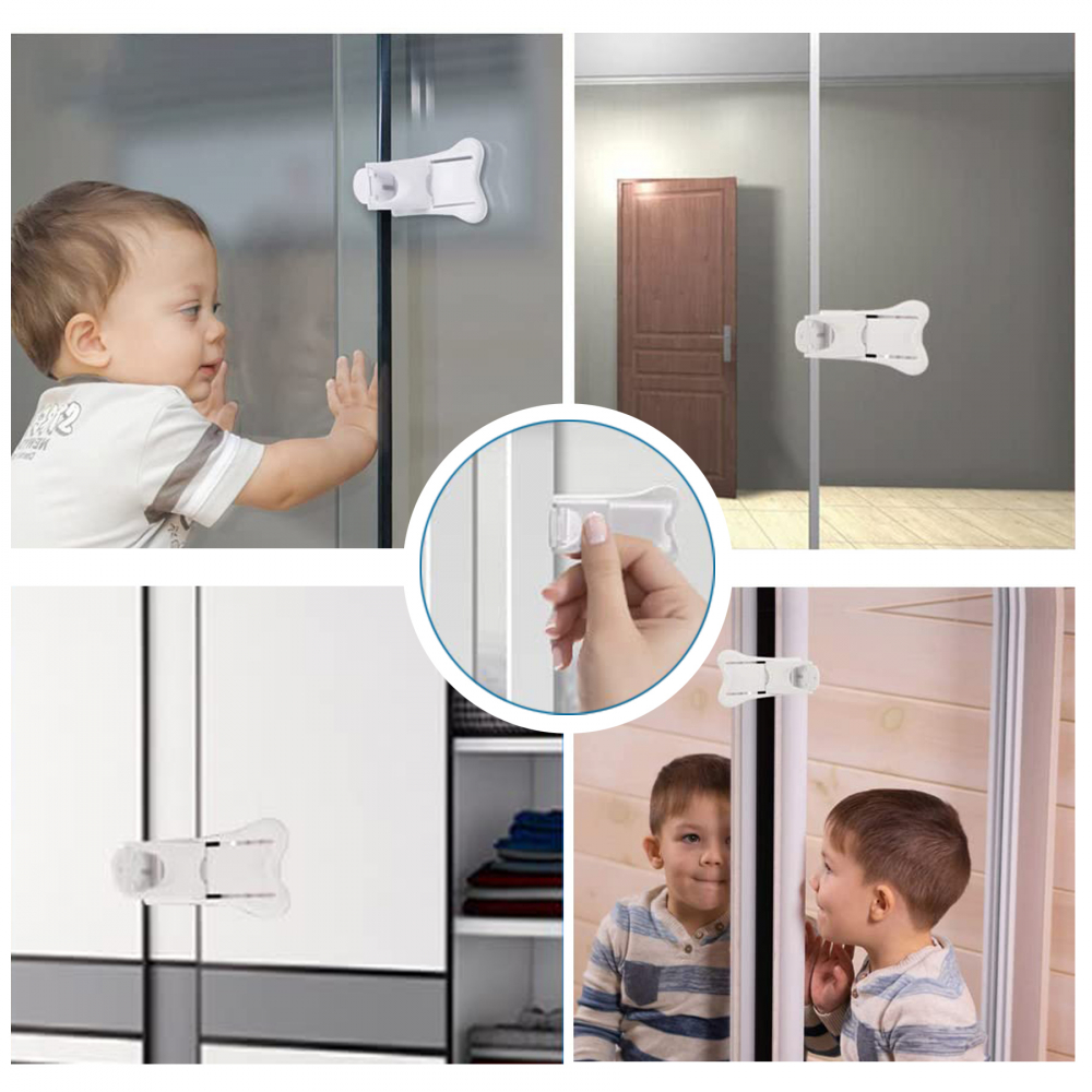 Sipo Baby Safety Sistem Siguranță Uși Glisante 2 Buc - imagine 3