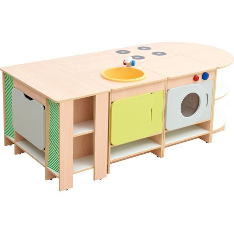 Bucătărie Qaudro Alb | Moje Bambino Modulară - imagine 3
