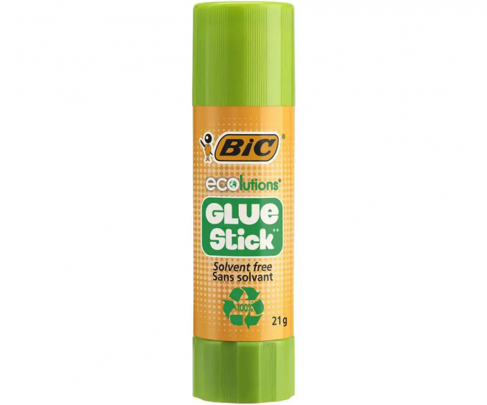 BIC Ecolutions Lipici Solid 21g - Non-Toxic