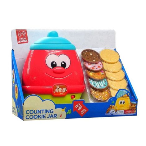 Little Learner Borcan Biscuiți Educațional Interactiv
