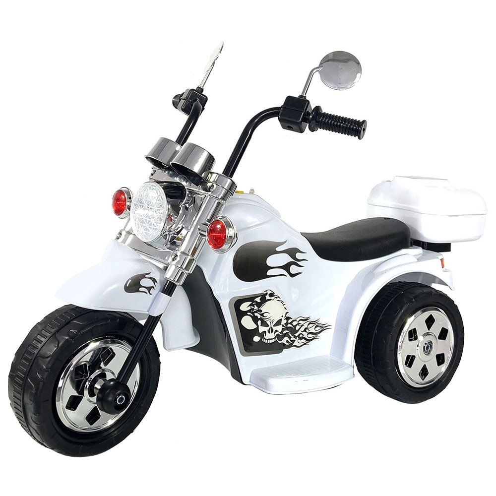 Chipolino Chopper White - Motocicleta electrica copii