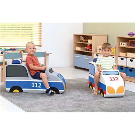 Scaun Poliție Moje Bambino | Spumă sigură copii - imagine 3
