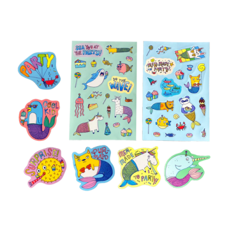 Abtibilduri Parfumate Mermaid Party Ooly - imagine 4