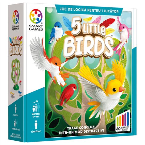 Smart Games 5 Little Birds - Joc Logică 5+